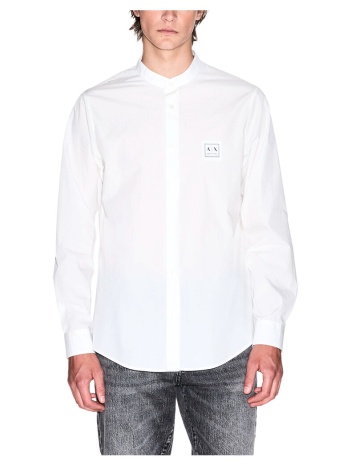 πουκάμισο με μακριά μανίκια eax regular fit shirt men |