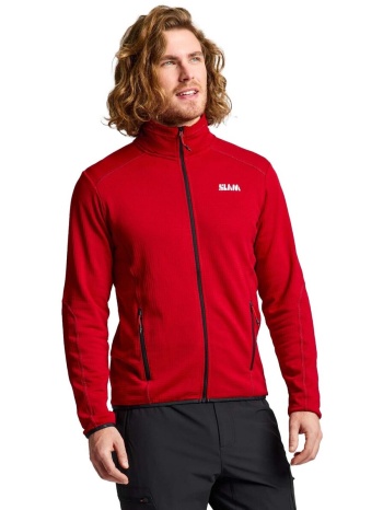 φούτερ slam act grid fleece | σε προσφορά