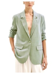 σακάκια access fashion single breasted longsleeve blazer women |