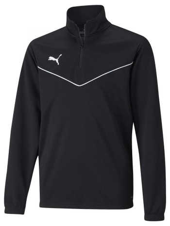 fleece puma teamrise 1/4 zip top jr | σε προσφορά