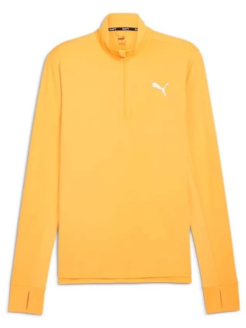 fleece puma run favorite 1/4 zip m | σε προσφορά