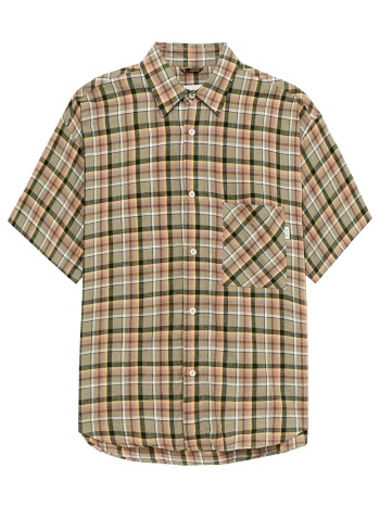 πουκάμισο με μακριά μανίκια amish shirt dropped s/s man | σε προσφορά