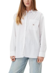 πουκάμισα calvin klein jeans poplin relaxed shirt lv047c143g |