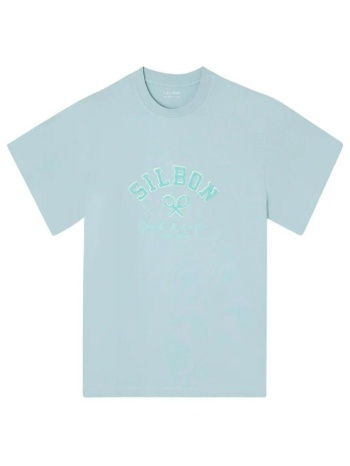 t-shirt με κοντά μανίκια silbon 133726 aguamarina | σε προσφορά