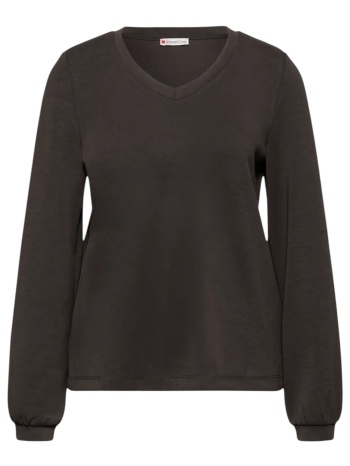 μπλουζάκια με μακριά μανίκια street one eos_silk look shirt σε προσφορά