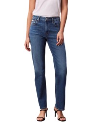 tζιν σε ίσια γραμή calvin klein jeans high rise straight i lv047b913g |
