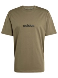 t-shirts & polos adidas m lin sj t olistr/black |