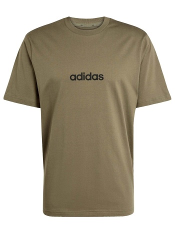 t-shirts & polos adidas m lin sj t olistr/black |