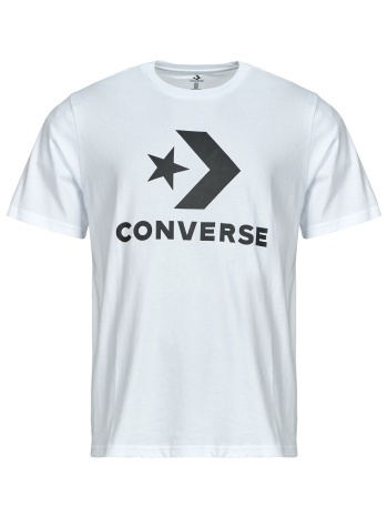 t-shirt με κοντά μανίκια converse standard fit center front