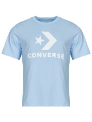 t-shirt με κοντά μανίκια converse standard fit center front large logo star chevron tee