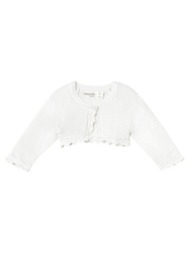 παλτό mayoral 318 rebeca tricot better cotton recién nacido blanco |