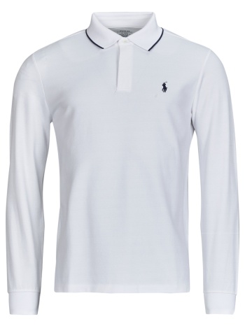 πόλο με μακριά μανίκια polo ralph lauren polo ajuste droit
