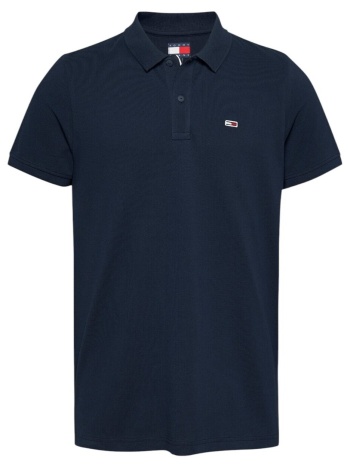 πόλο με κοντά μανίκια tommy hilfiger tjm placket dm0dm20676
