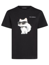t-shirt με κοντά μανίκια karl lagerfeld a2w50001 999 |