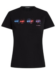 t-shirt με κοντά μανίκια karl lagerfeld a2w17114 999 |
