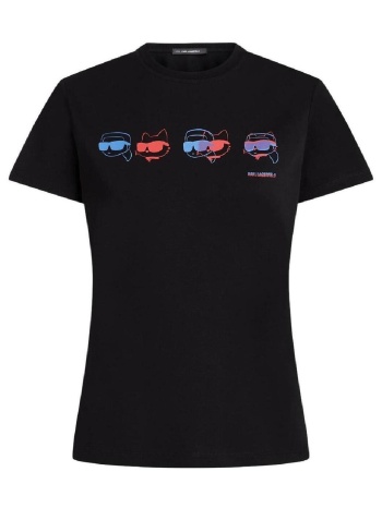 t-shirt με κοντά μανίκια karl lagerfeld a2w17114 999 | σε προσφορά