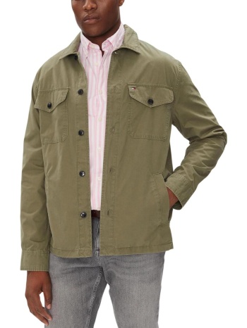 μπουφάν tommy hilfiger cotton twill shirt j mw0mw39634 | σε προσφορά