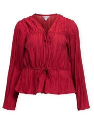μπλούζα object top brea re - karanda red |