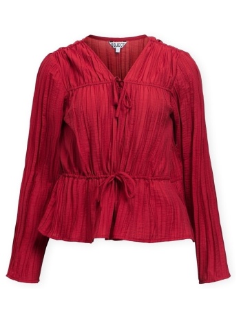 μπλούζα object top brea re - karanda red |