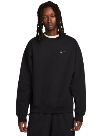 φούτερ nike solo swoosh fleece crew |