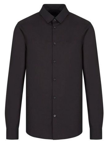 πουκάμισο με μακριά μανίκια eax slim fit shirt men |