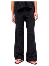 παντελόνια jjxx jxmillie broderie mid waist straight fit pants women |