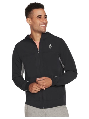 ζακέτα skechers skechweave premium hooded jacket |