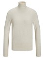 πουλόβερ jjxx malha ava l/s roll neck - snow white |