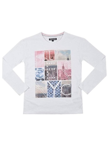 t-shirt με κοντά μανίκια tommy hilfiger kg0kg03027 123 | σε προσφορά