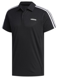 πόλο με κοντά μανίκια adidas adidas designed 2 move 3-stripes polo shirt |
