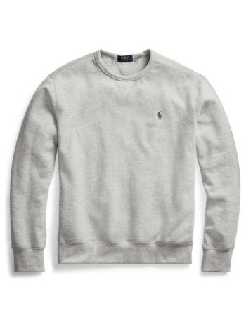 φούτερ polo ralph lauren fleece crewneck sweatshirt - grey
