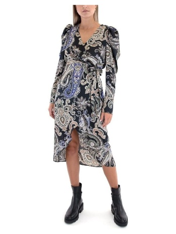 φορέματα twenty-29 long puff sleeve dress women |