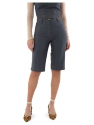 shorts & βερμούδες c.manolo striped high waist shorts women |