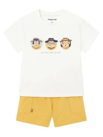 πουκάμισο με μακριά μανίκια mayoral 1654 amarillo |