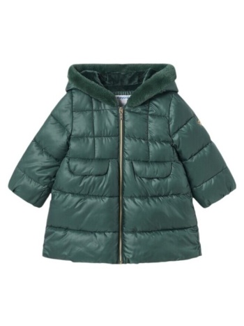 παλτό mayoral 2483 chaqueton largo bebe verde | σε προσφορά