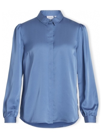 μπλούζα vila noos shirt ellette satin - coronet blue |