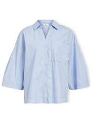 μπλούζα object demi shirt 3/4 - brunnera blue |