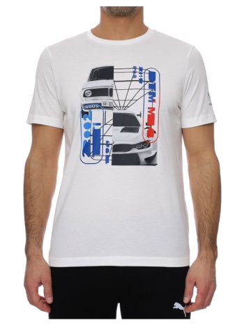 t-shirt με κοντά μανίκια puma bmw motorsport graphic tee |