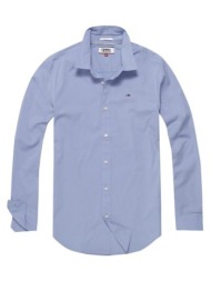 πουκάμισο με μακριά μανίκια tommy hilfiger tommy jeans original stretch slim fit shirt men |