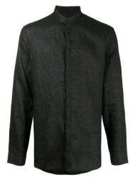 πουκάμισο με μακριά μανίκια eax linen shirt men |