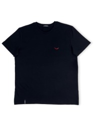 t-shirts & polos organic monkey red hot t-shirt - black |