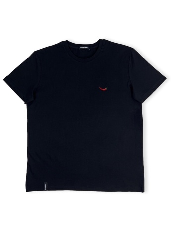 t-shirts & polos organic monkey red hot t-shirt - black |