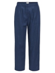 παντελόνια object wella trousers - dark denim |