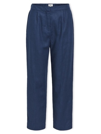 παντελόνια object wella trousers - dark denim |