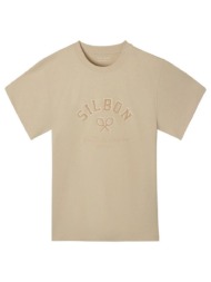 t-shirt με κοντά μανίκια silbon 133725 arena |