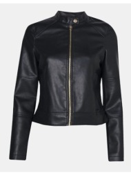 δερμάτινο μπουφάν vero moda 10310415 dixiemaria |