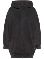 φούτερ deha marbled oversize full zip hoodie |