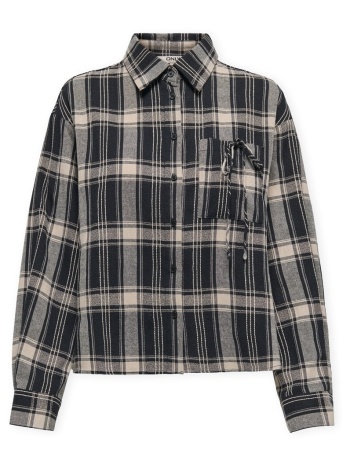 πουκάμισα only agda short shirt - fog/sky cap |