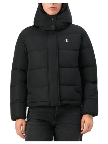χοντρό μπουφάν calvin klein jeans matte monologo mw short | σε προσφορά