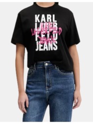 t-shirt με κοντά μανίκια karl lagerfeld b1w17057 |